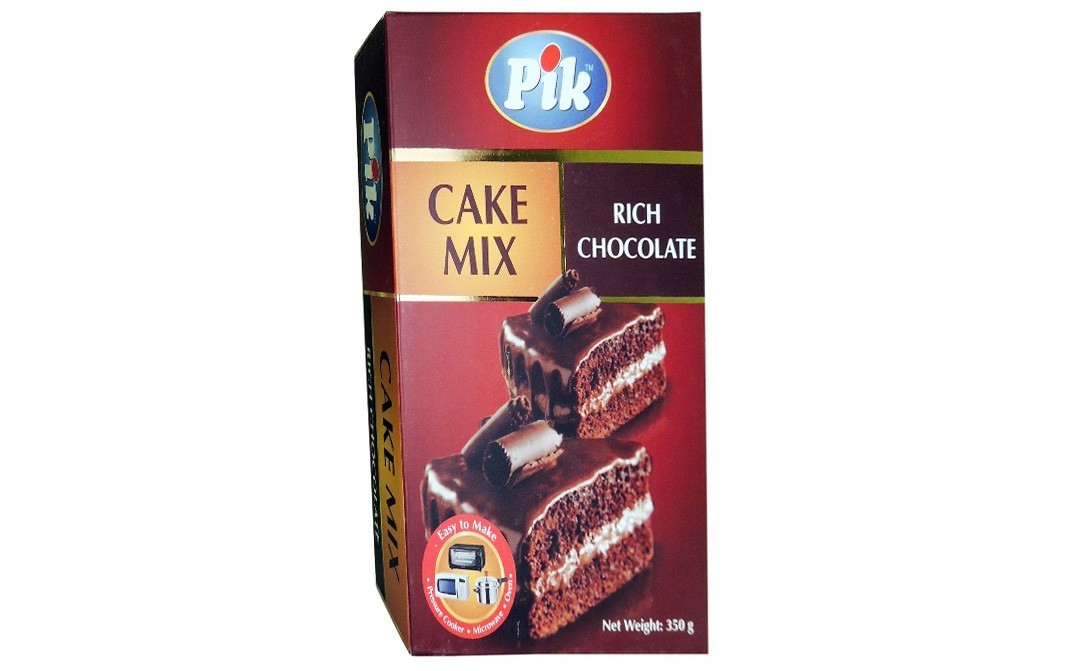 Pik Cake MIx Rich Chocolate    Box  350 grams
